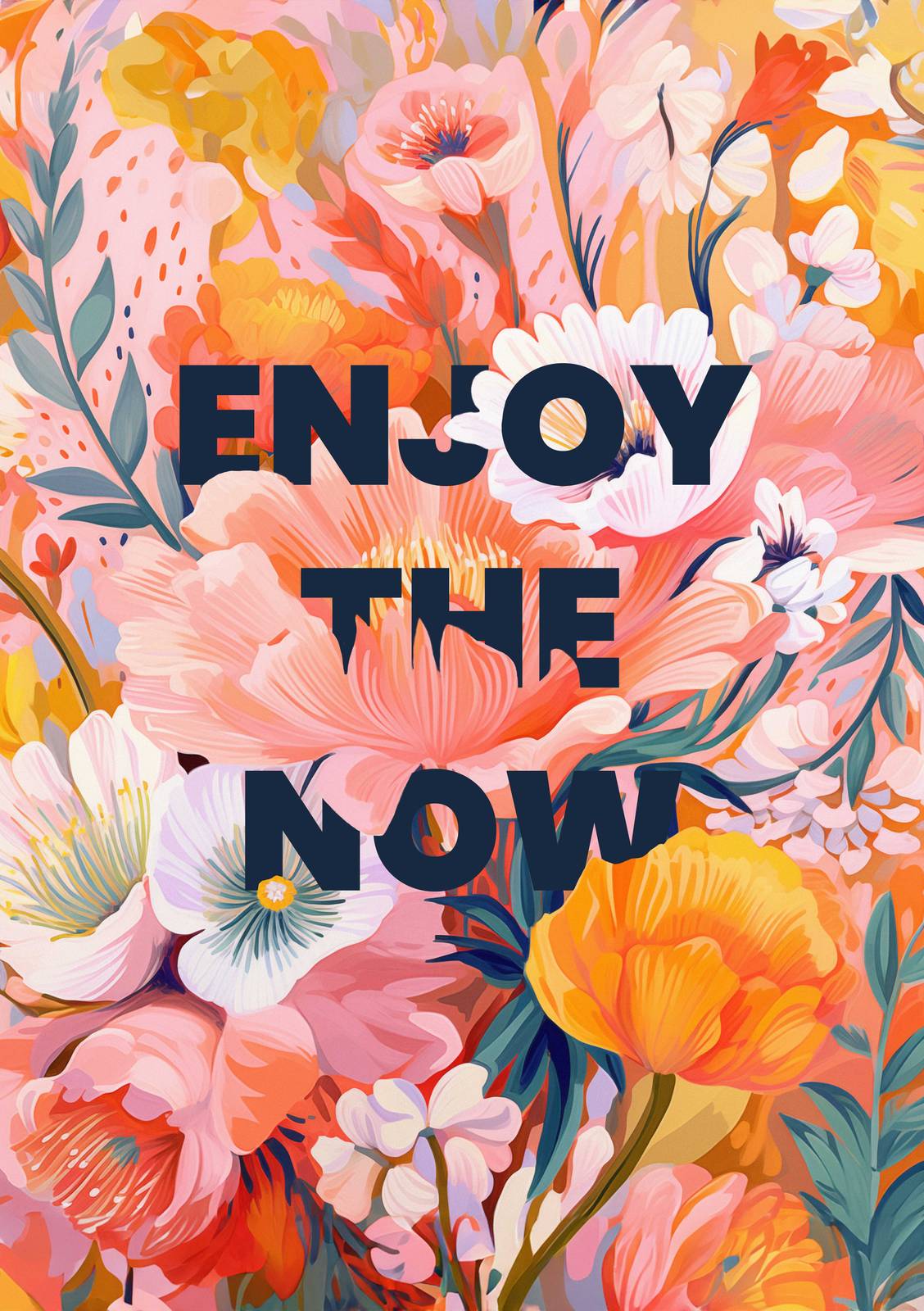 Poster - Floral Enjoyment