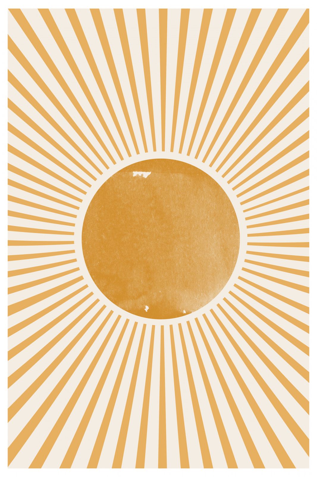 Poster - Radiant Sun Design