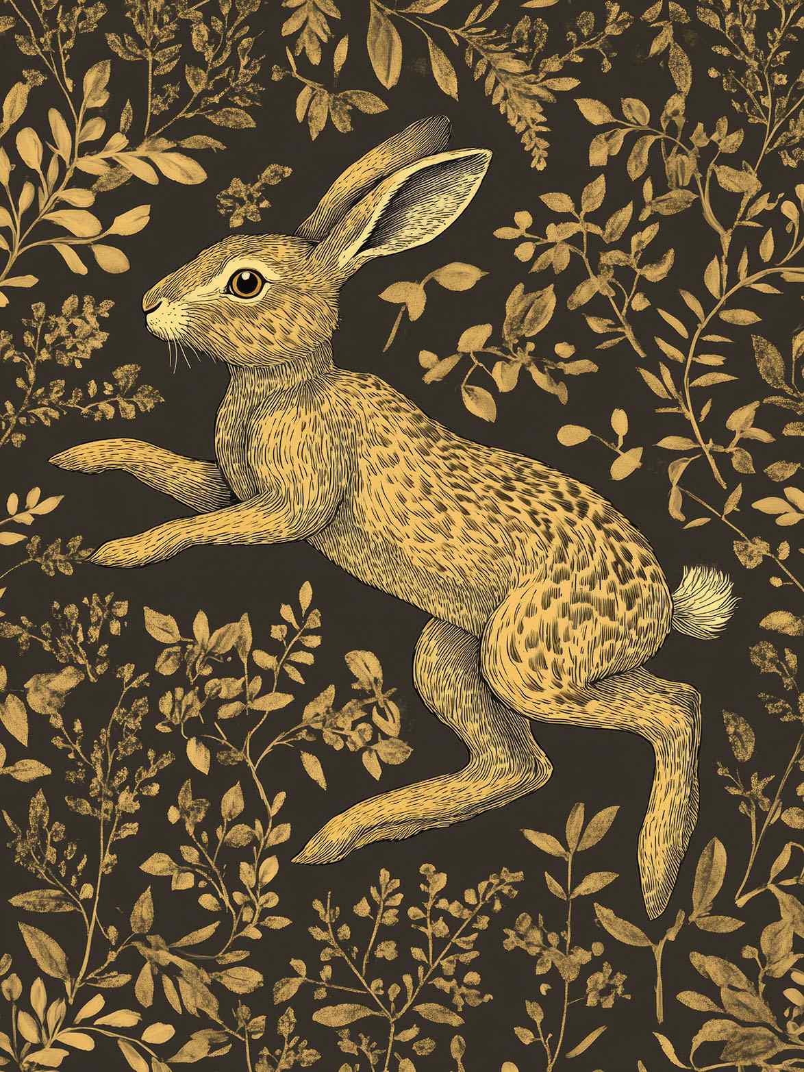 Poster - Golden Rabbit