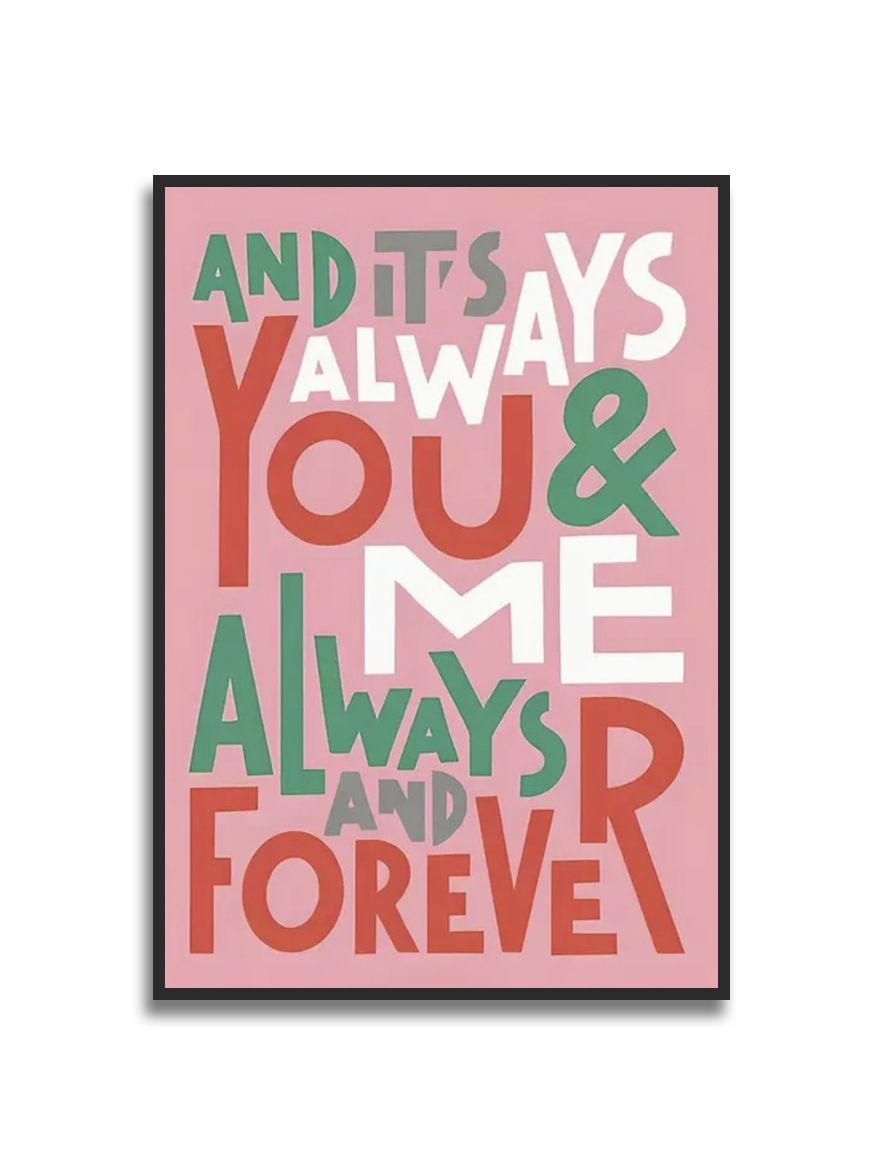 Poster - Always You & Me
