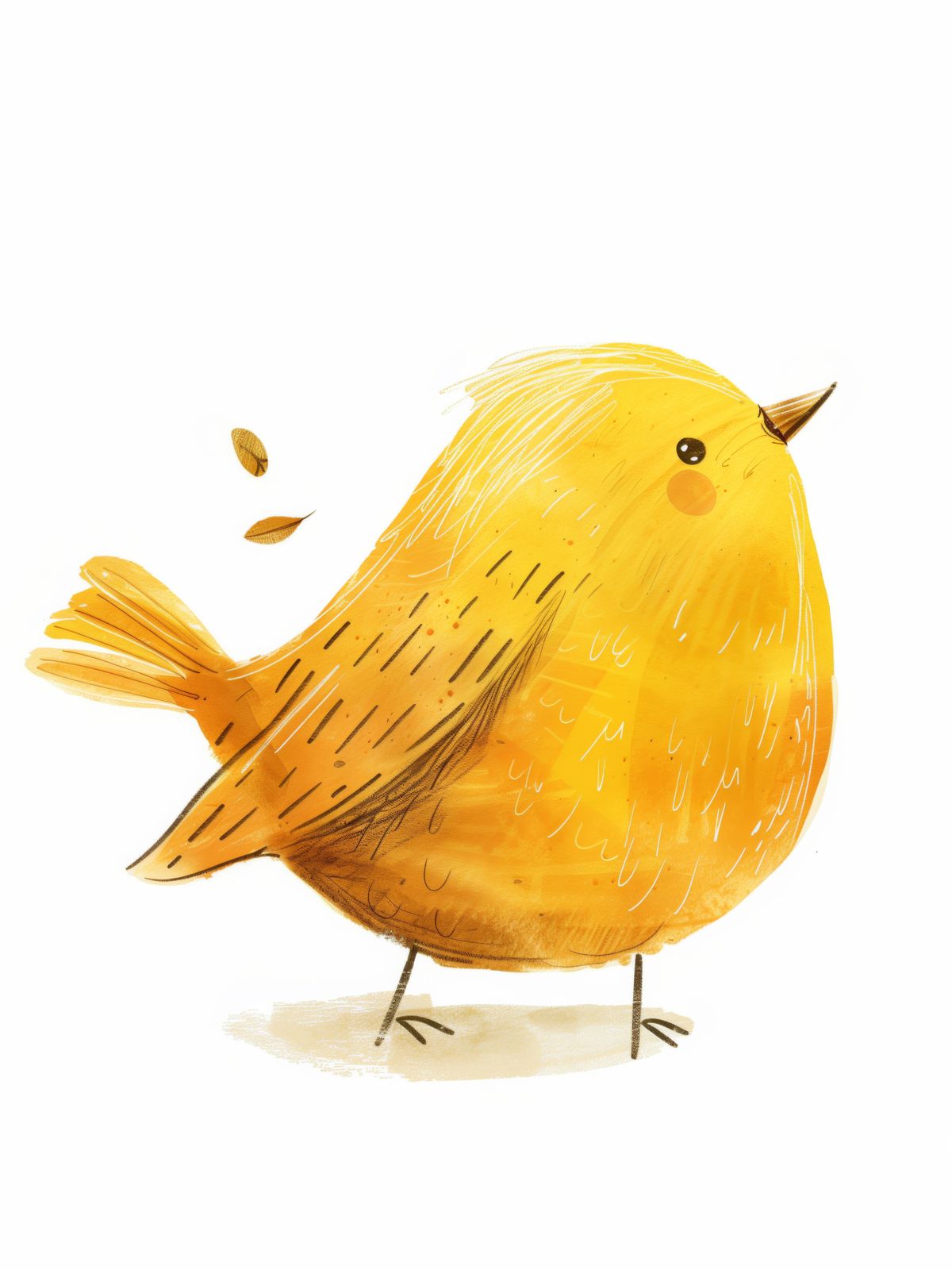 Poster - Yellow Bird