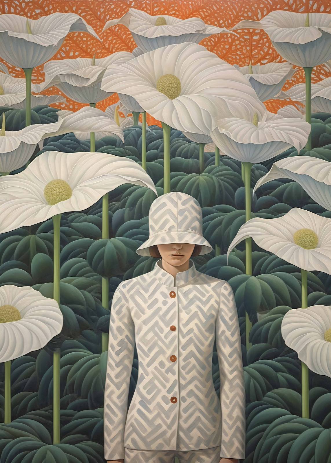 Poster - Floral Person