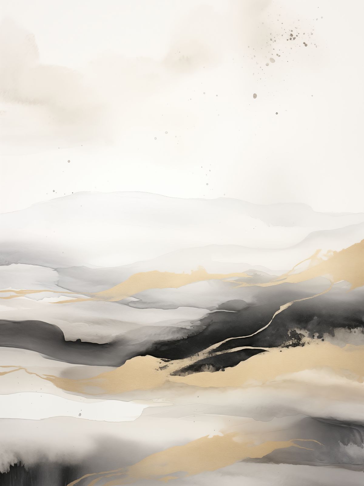 Poster - Abstract Landscape