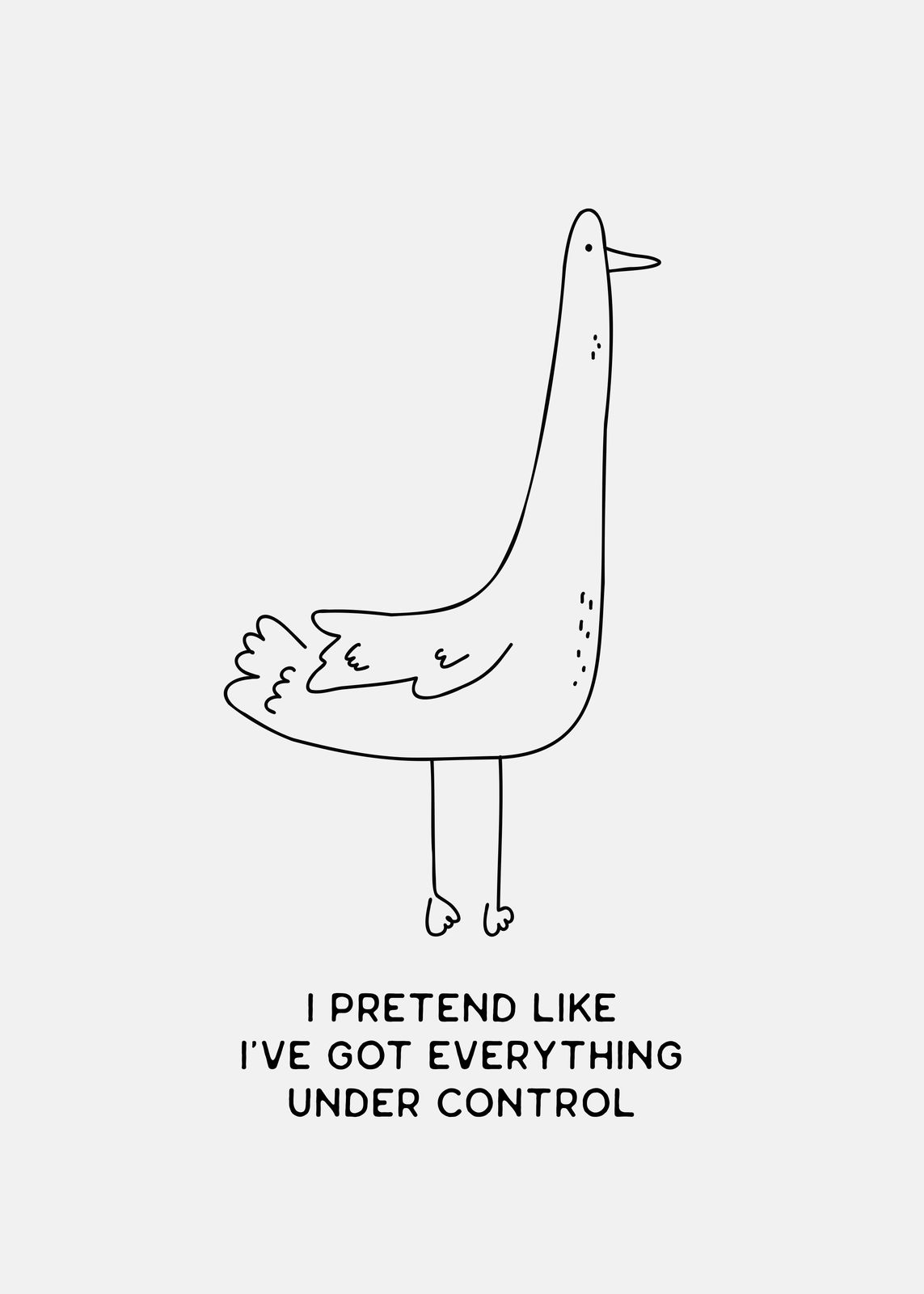 Poster - Duck Cartoon