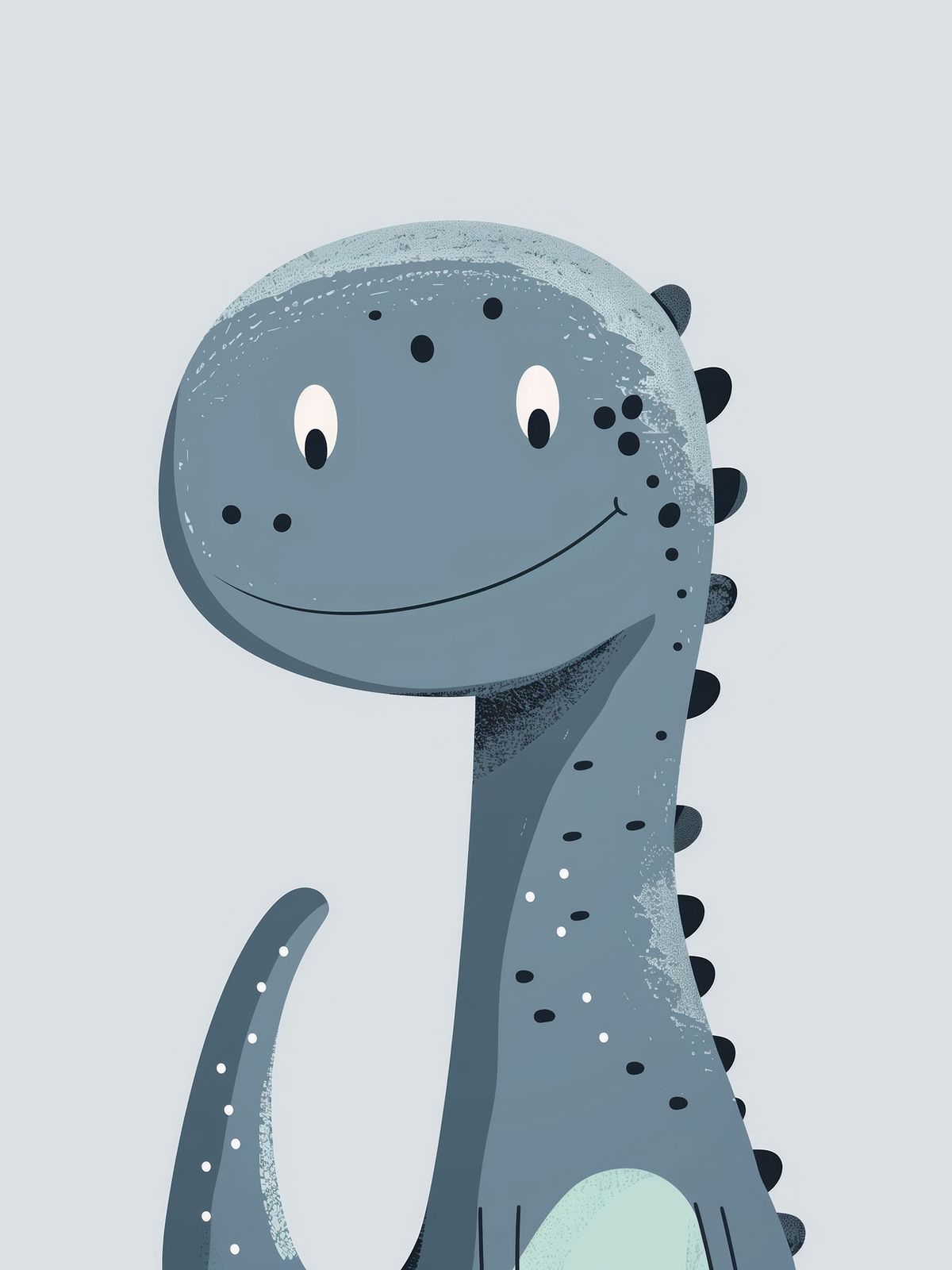 Poster - Smiling Dinosaur
