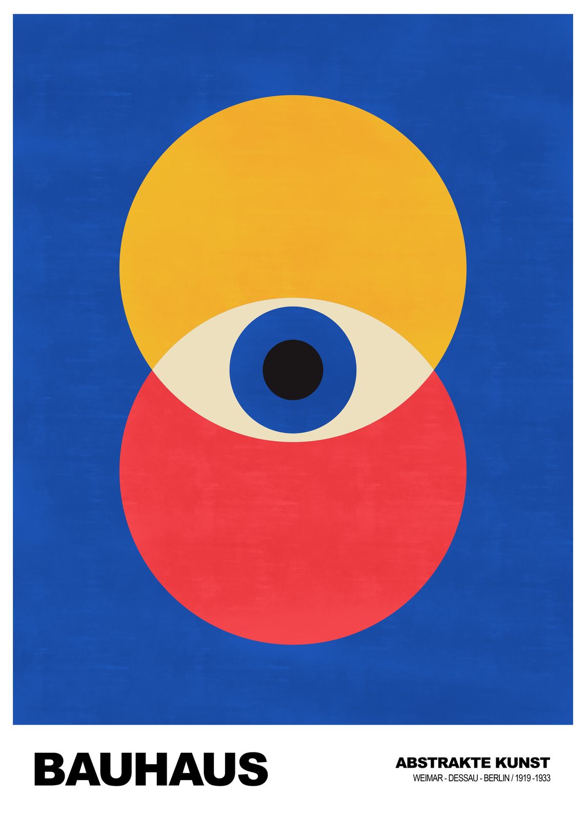 Poster - Bauhaus Abstract Art