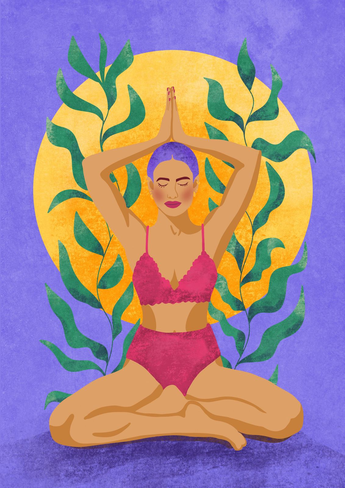 Poster - Serene Meditation