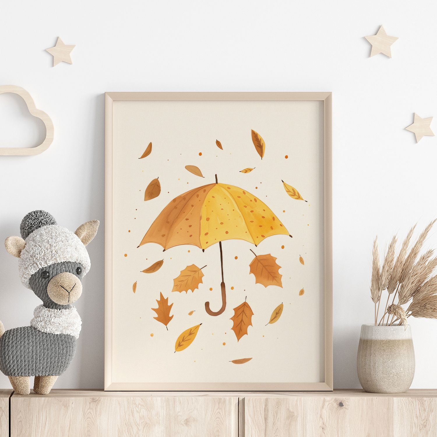 Poster - Autumn Umbrella