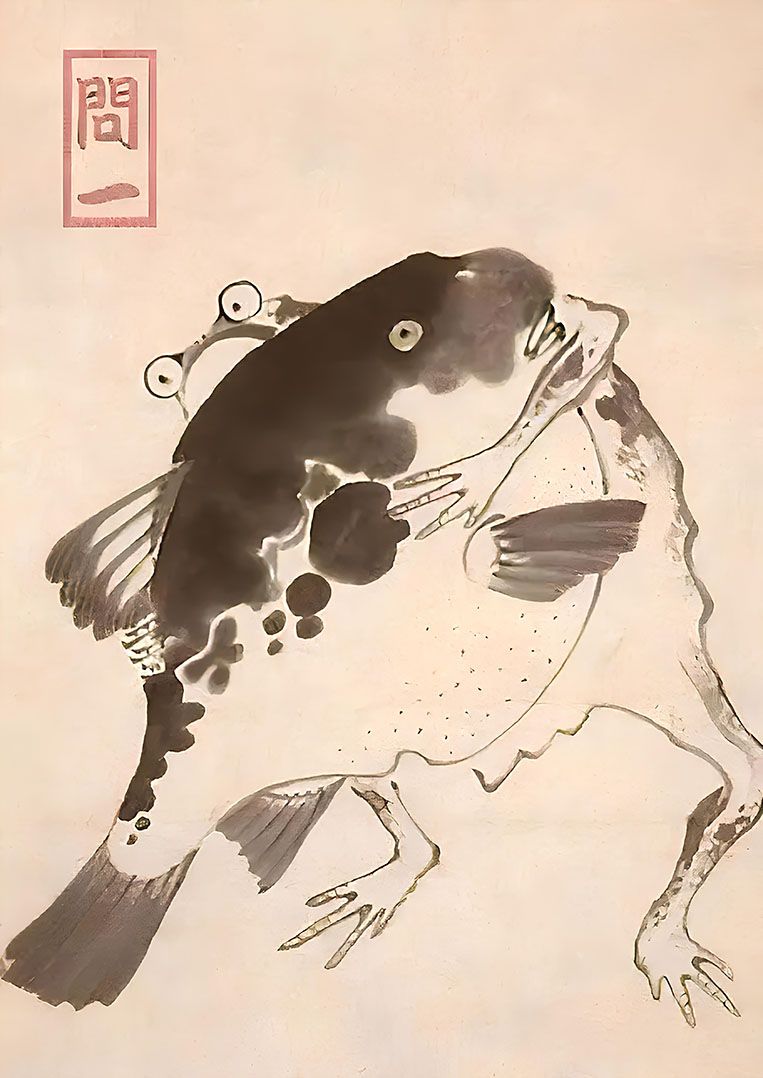 Poster - Frog Artwork