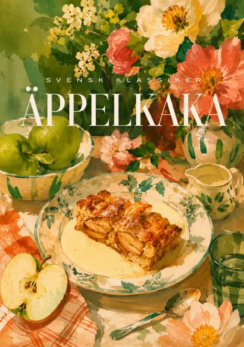 Poster - Swedish Apple Cake
