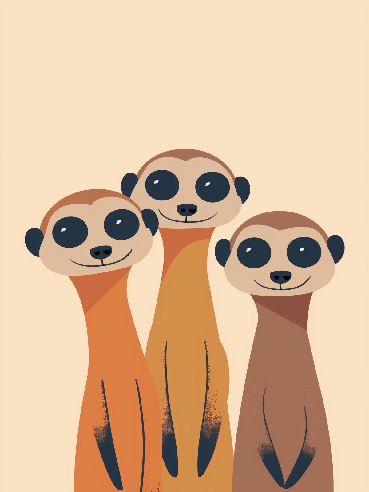 Poster - Playful Meerkats