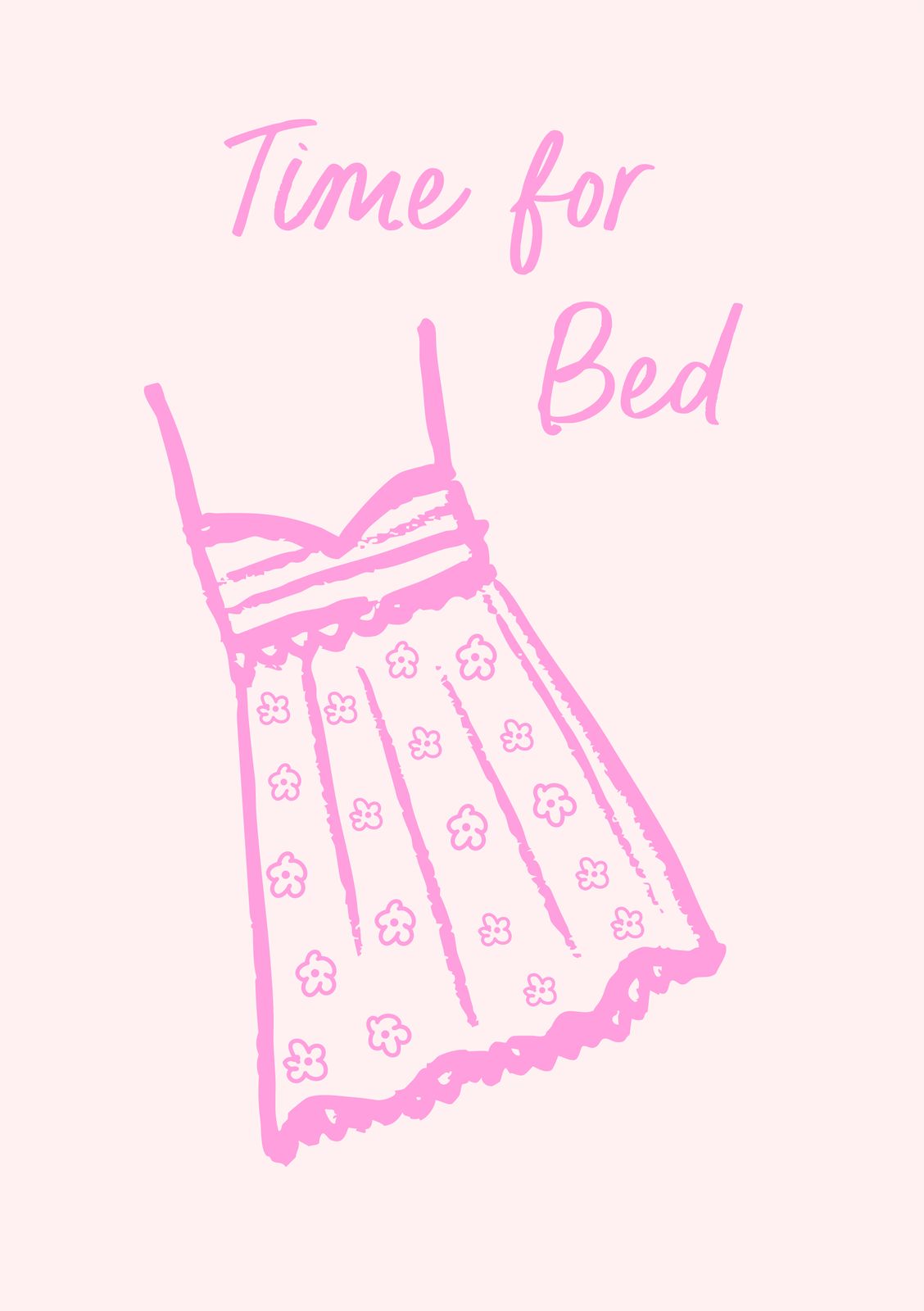 Poster - Time for Bed