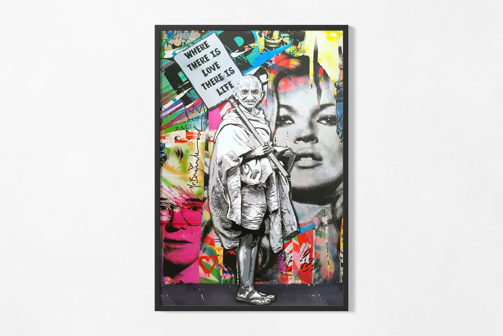Poster - Inspiring Gandhi Art