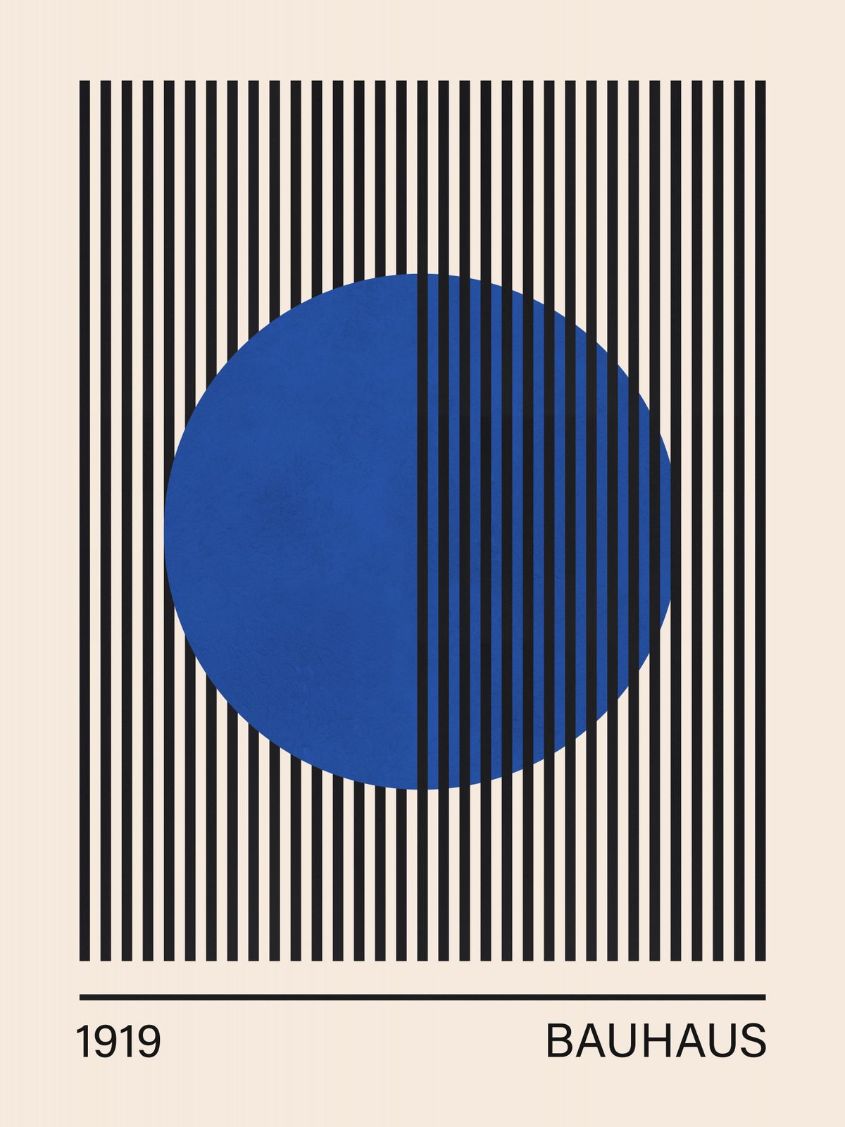 Poster - Bauhaus 1919 Design