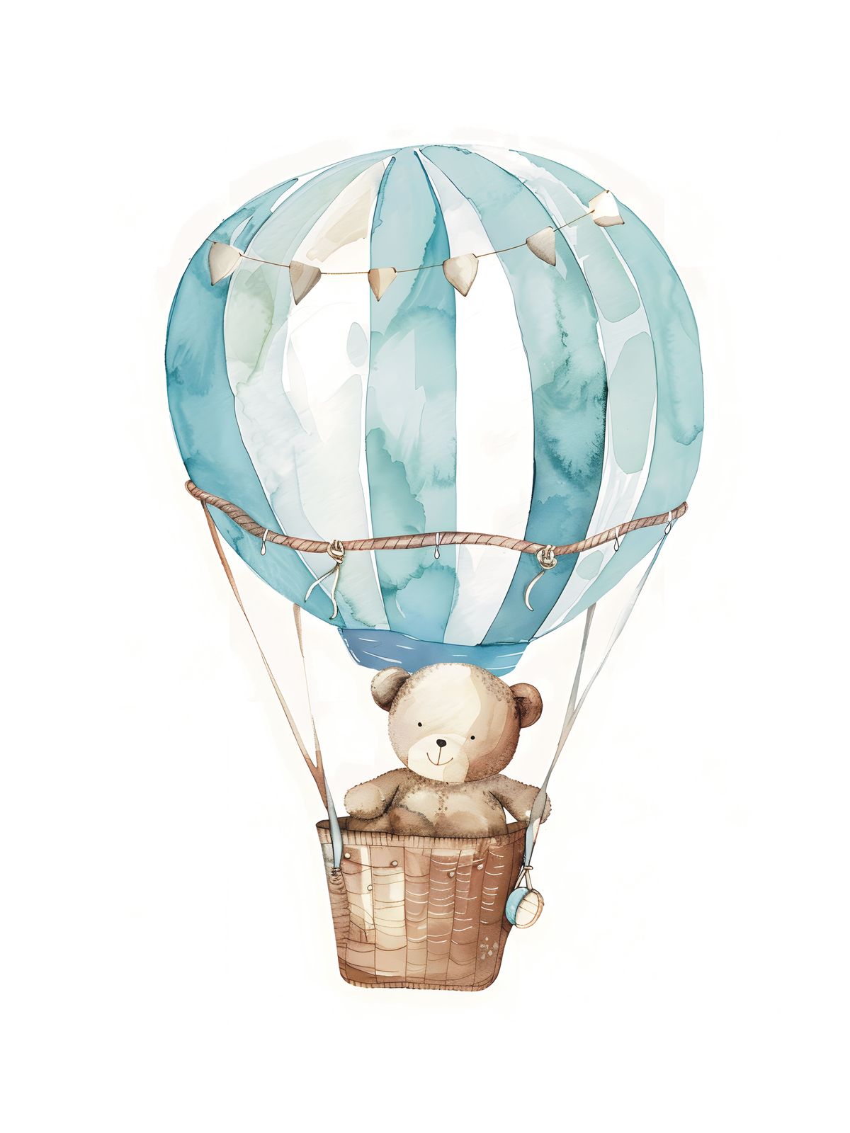 Poster - Hot Air Balloon Bear