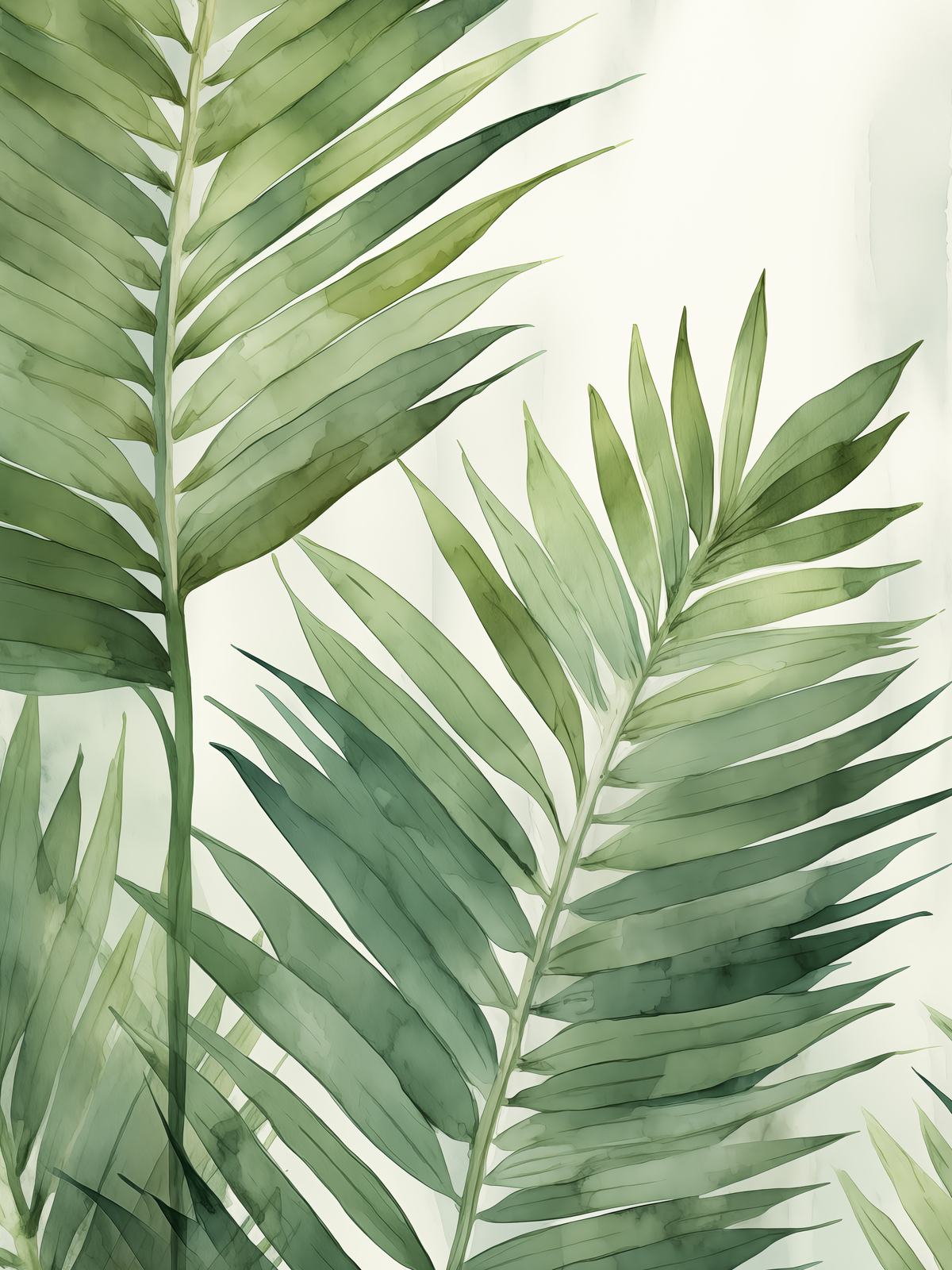Poster - Tropical Leaves