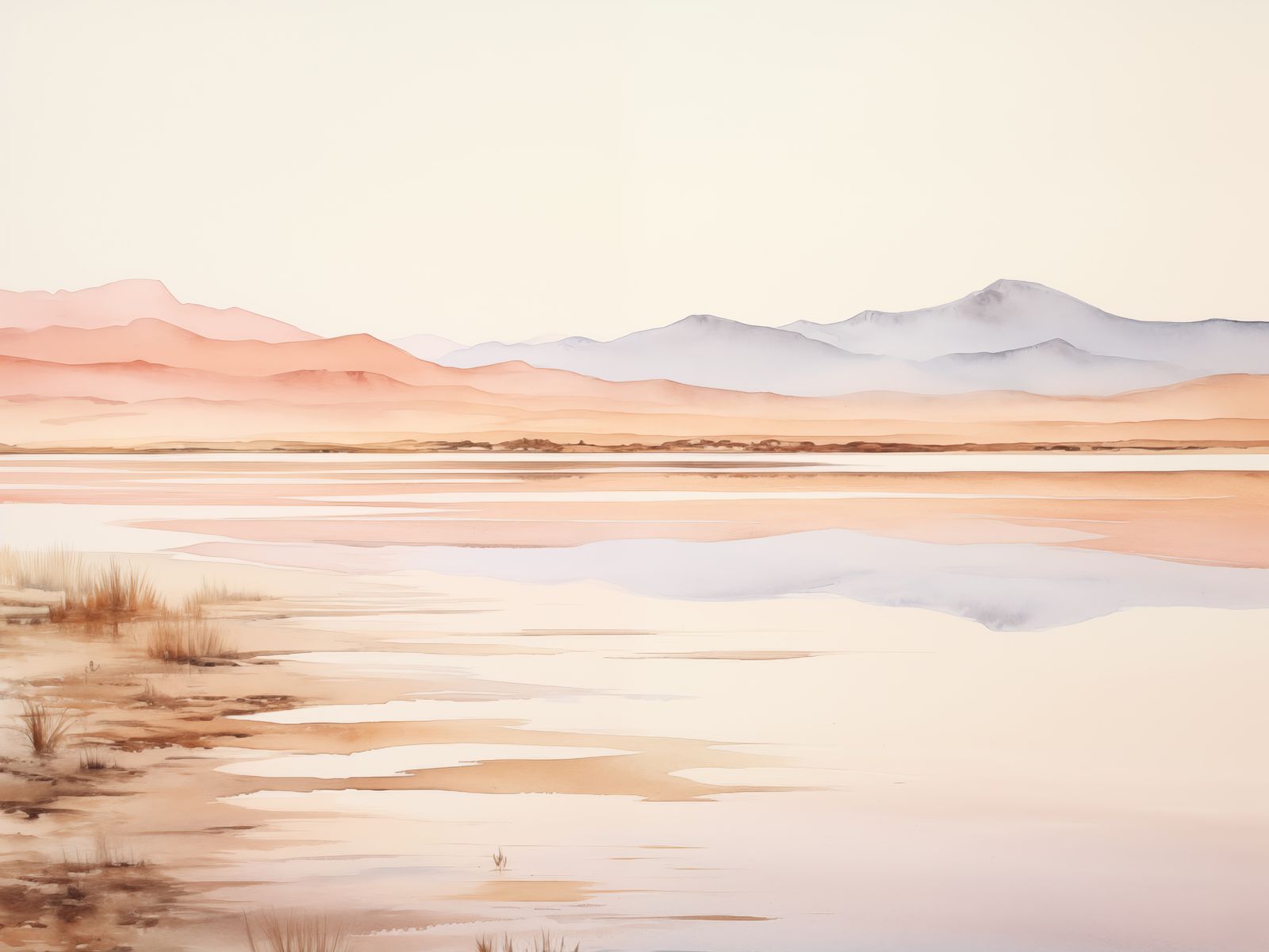 Poster - Serene Landscape Reflection