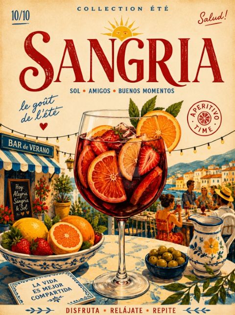 Poster - Sangria Collection - Artwork
