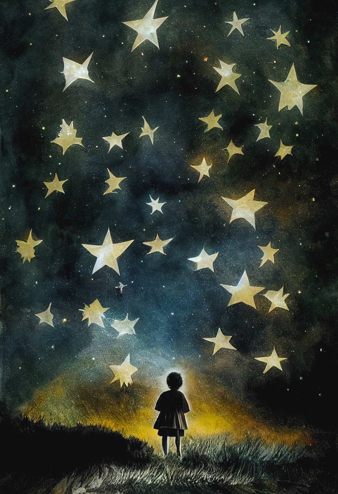 Poster - Starry Night Child
