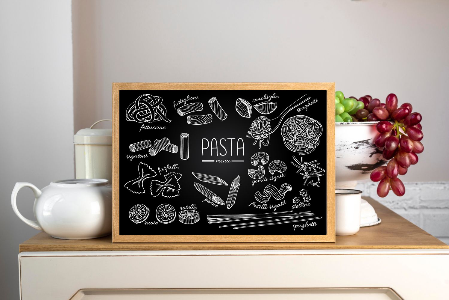 Poster - Pasta Menu