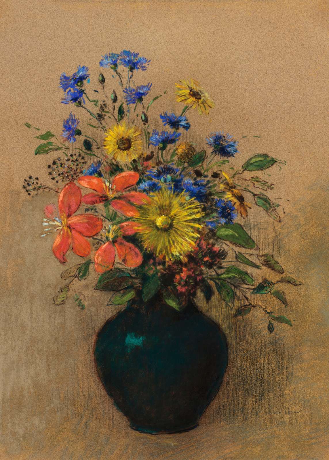 Poster - Floral Vase by Odilon Redon