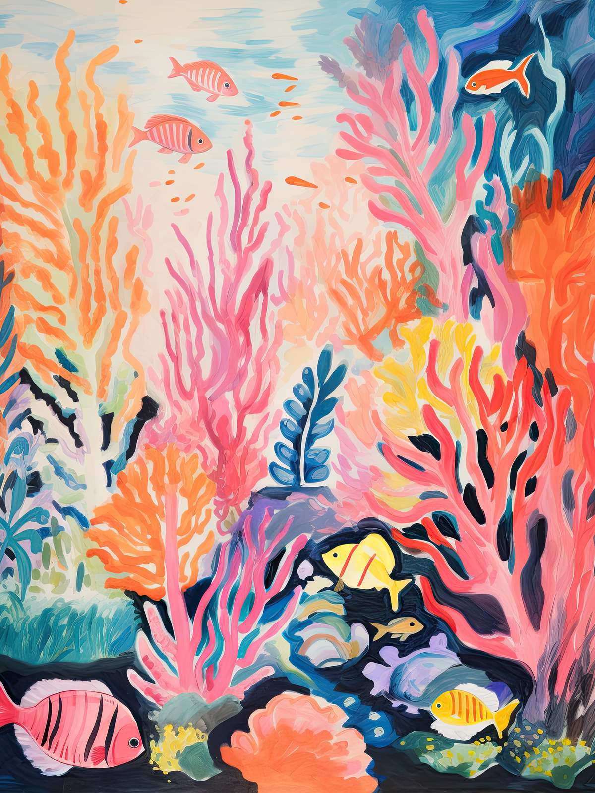 Poster - Vibrant Coral Reef