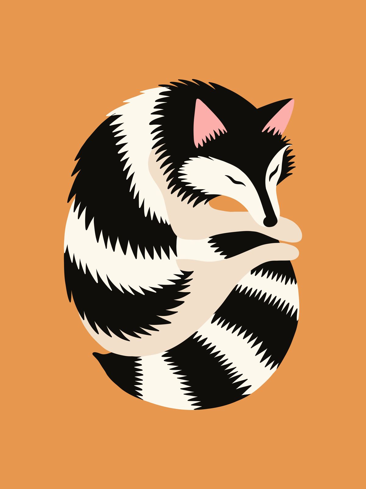 Poster - Fox Illustration