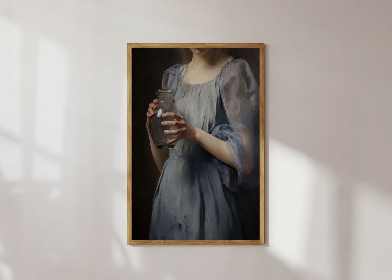 Poster - Woman with Vase