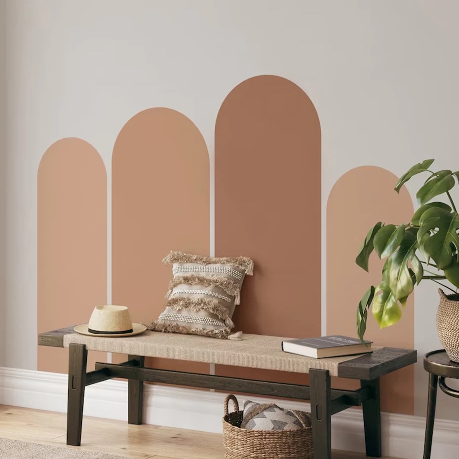 Wallsticker -  Boho Arch / Beige