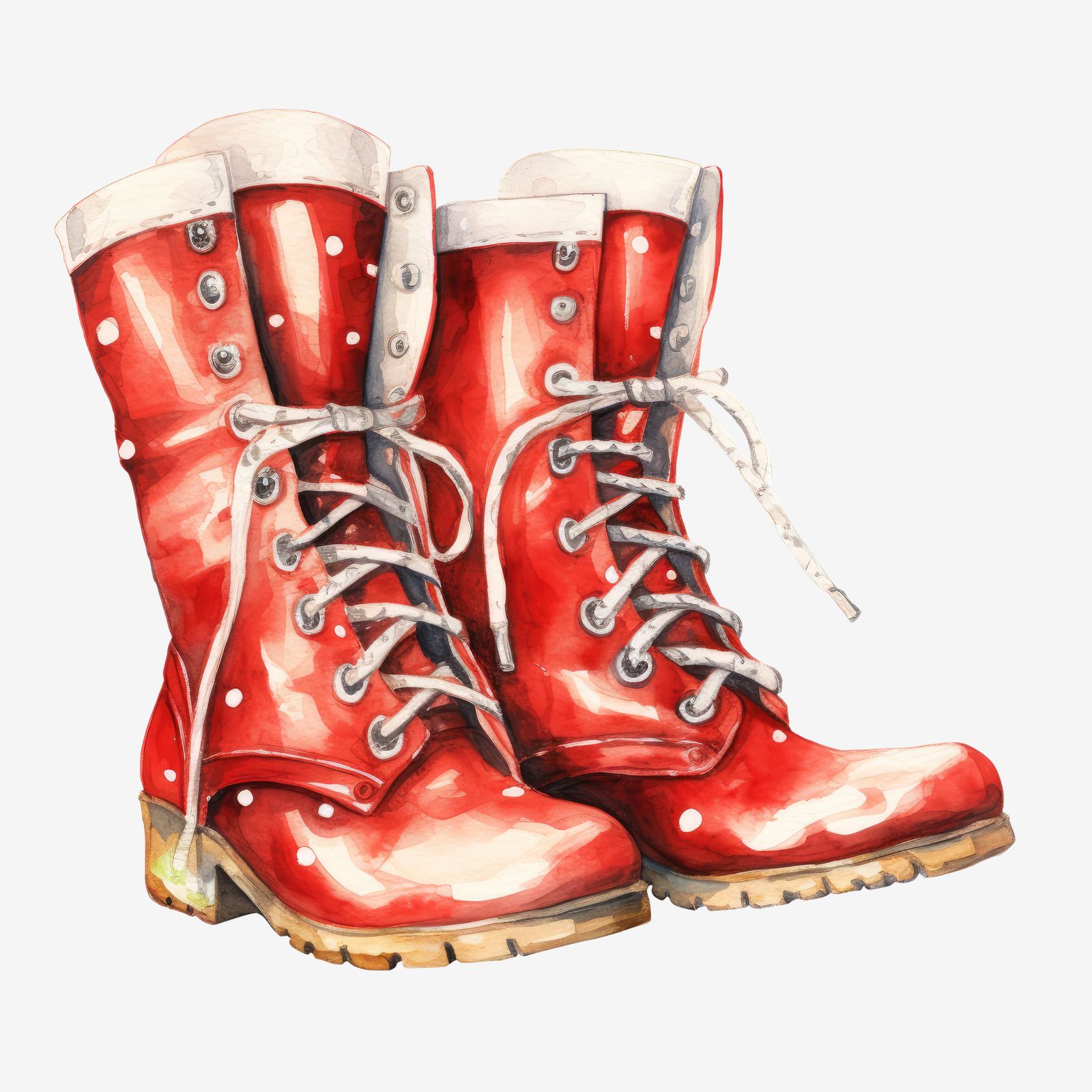 Red Boots Sticker