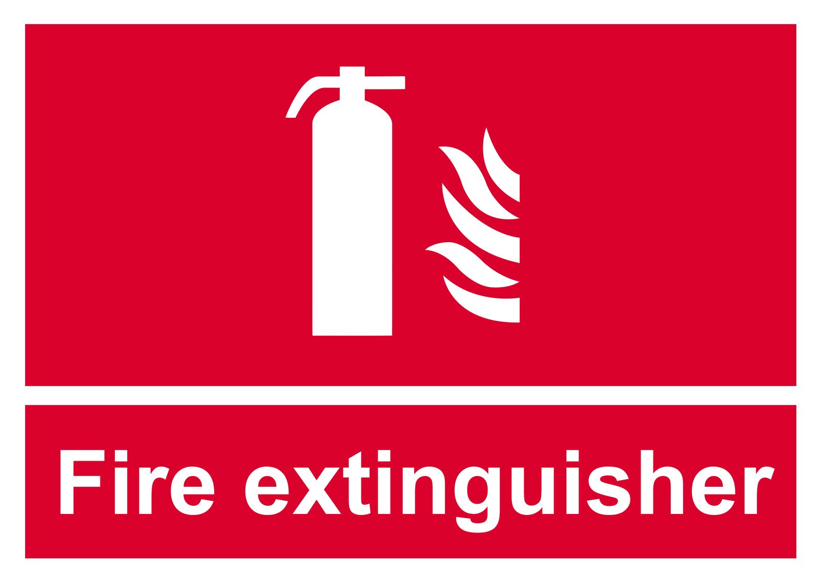 Sticker - Fire Extinguisher