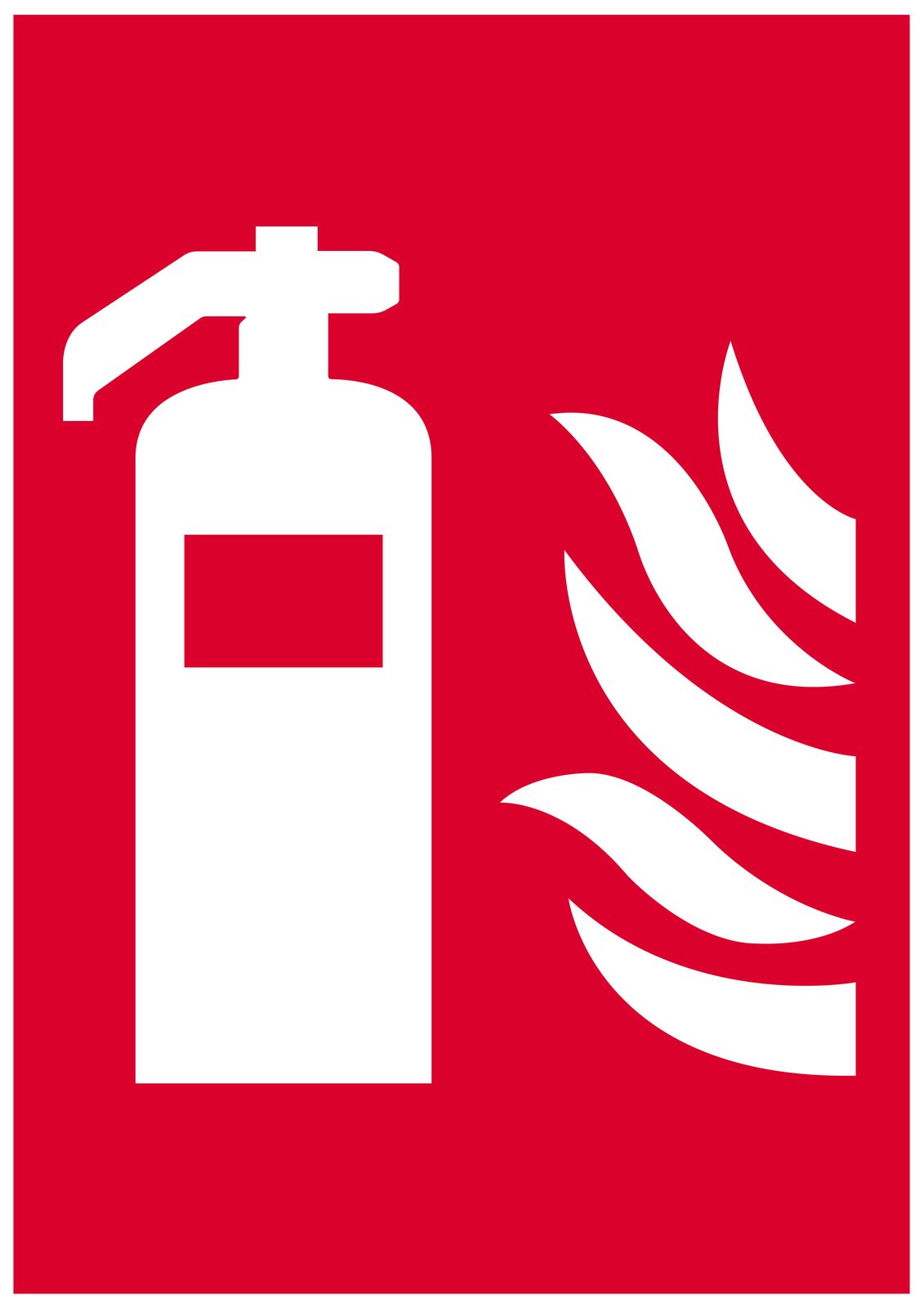 Sticker - Fire Extinguisher Warning